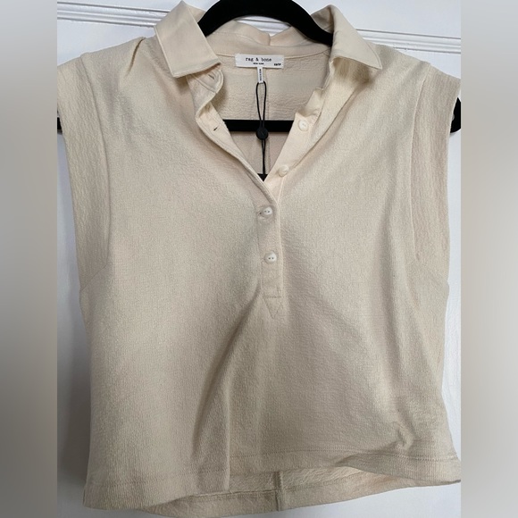 Rag & Bone McKenna Cotton Polo - Picture 6 of 7